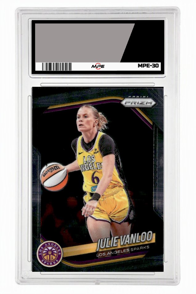2025 PRIZM WNBA #132 JULIE VANLOO MPE 9.5 MINT+ — graded card auctioned from the MPE vault