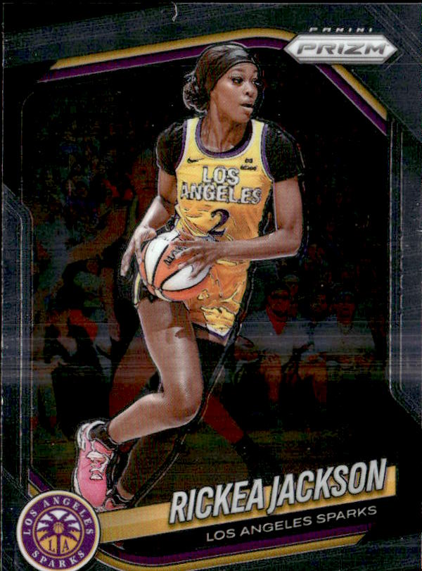 2025 Prizm Wnba Rickea Jackson graded slab