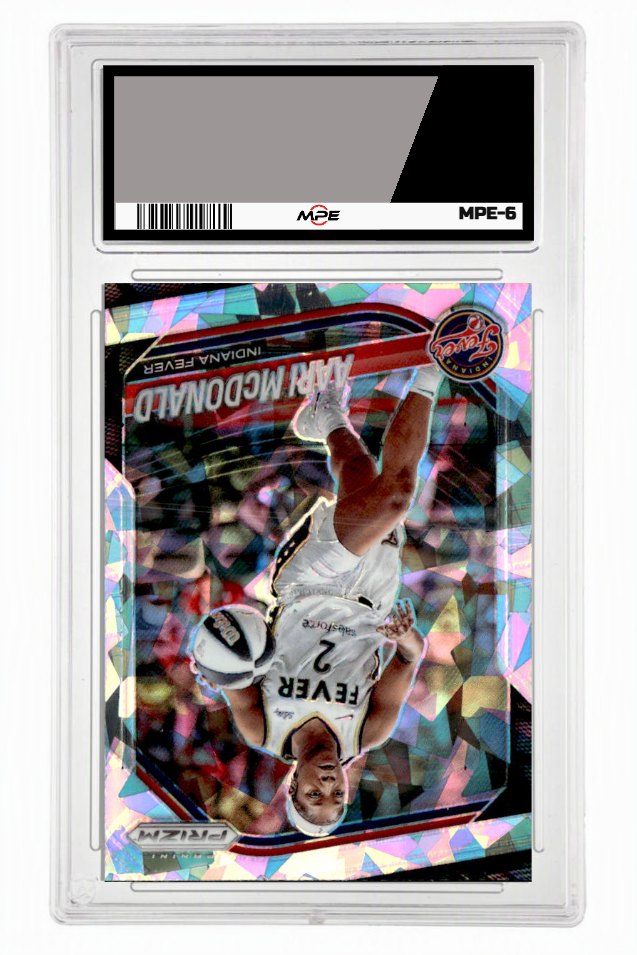 2025 PRIZM WNBA CRACKED ICE #10 Aari McDonald MPE 10 GEM/MT — graded card up for auction
