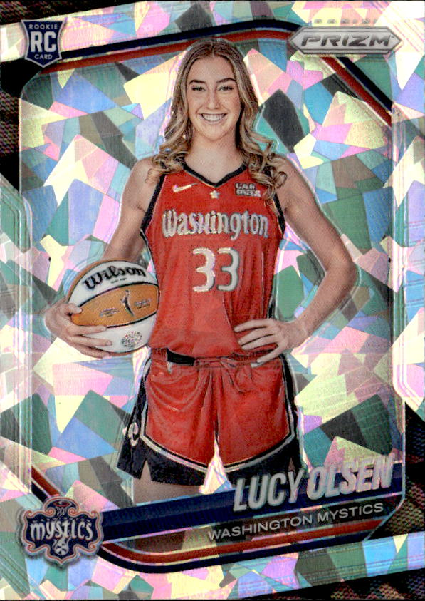 2025 Prizm Wnba Lucy Olsen graded slab