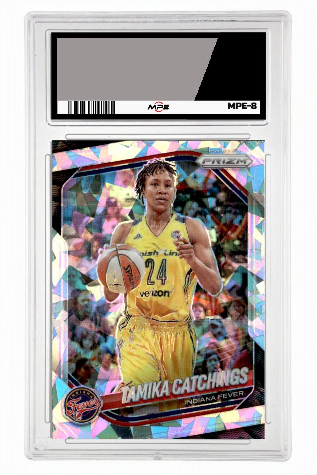 2025 PRIZM WNBA CRACKED ICE #60 TAMIKA CATCHINGS MPE 10 GEM/MT — graded card auctioned from the MPE vault