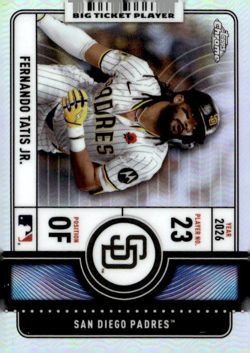 2026 Topps Chrome Fernando Tatis Jr. graded slab