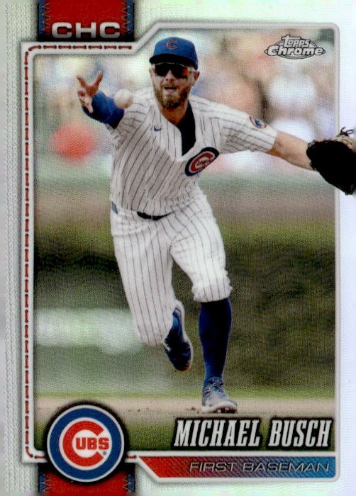 2026 Topps Chrome Michael Busch graded slab