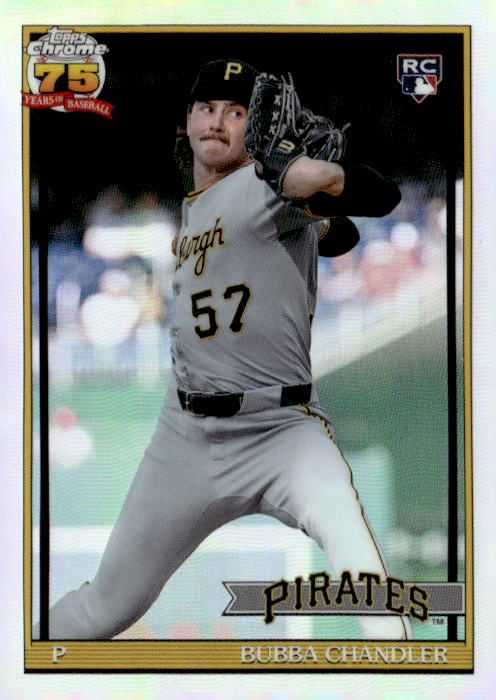 2026 Topps Chrome Bubba Chandler graded slab
