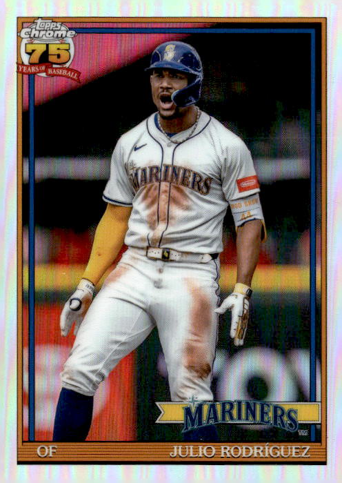 2026 Topps Chrome Julio Rodriguez graded slab