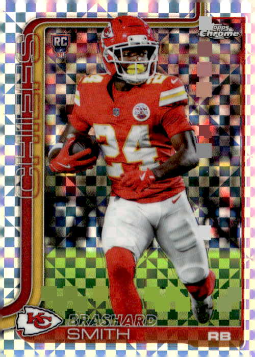 2025 Topps Chrome Brashard Smith graded slab
