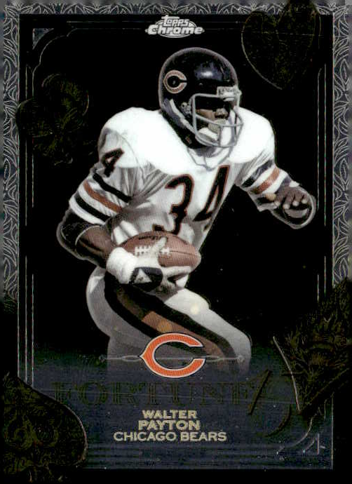 2025 Topps Chrome Walter Payton graded slab