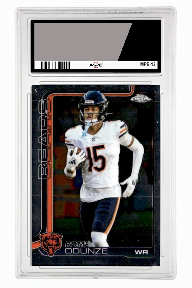 2025 TOPPS CHROME #49 ROME ODUNZE MPE 10 GEM/MT — graded card up for auction