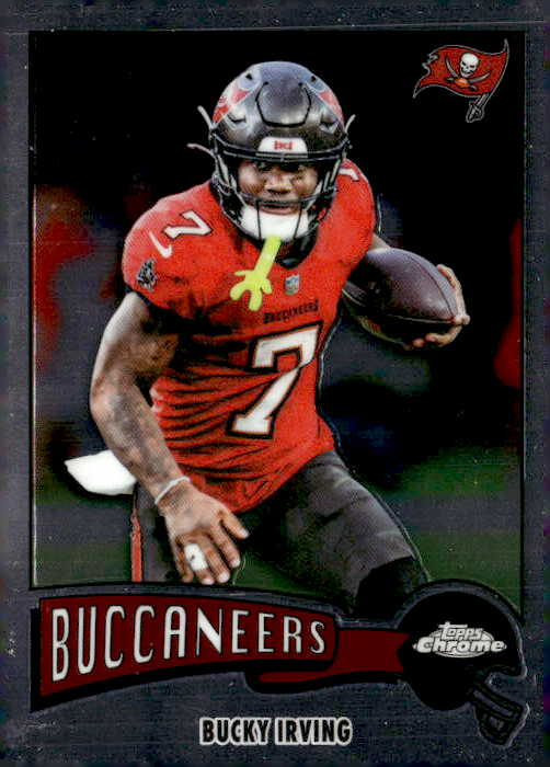 2025 Topps Chrome Bucky Irving graded slab