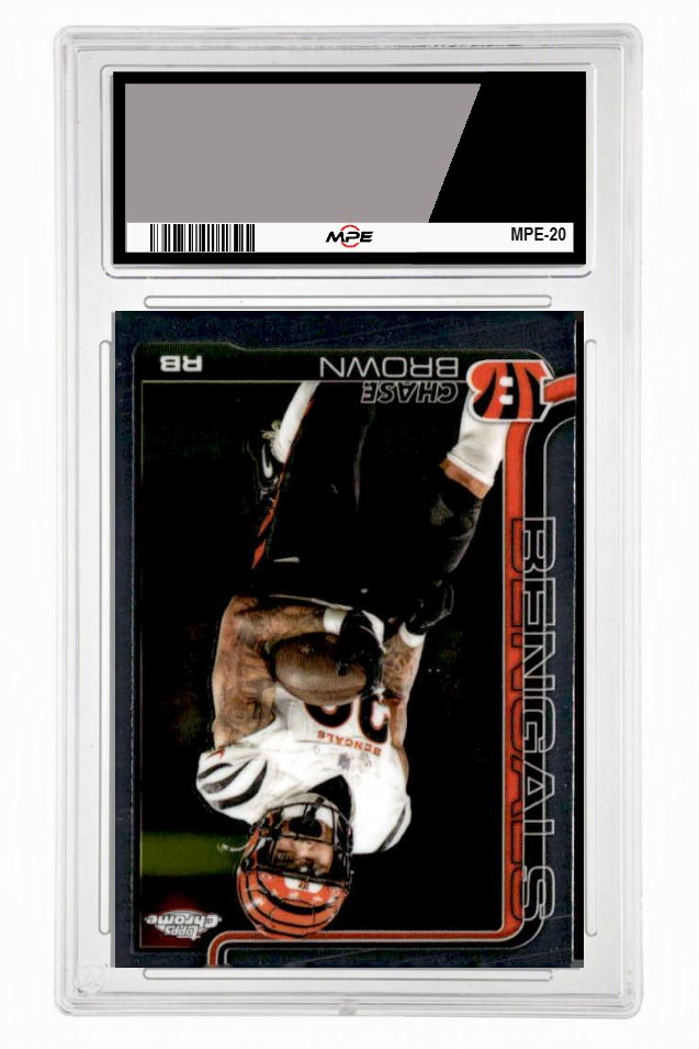 2025 TOPPS CHROME #62 CHASE BROWN MPE 10 GEM/MT — graded card up for auction