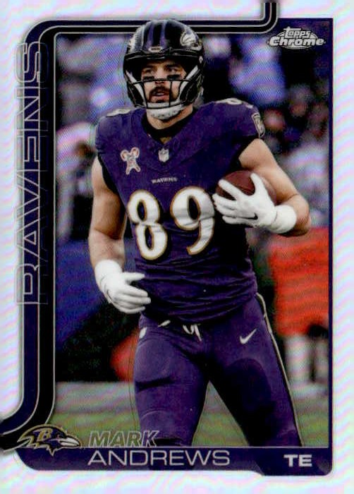 2025 Topps Chrome Mark Andrews graded slab