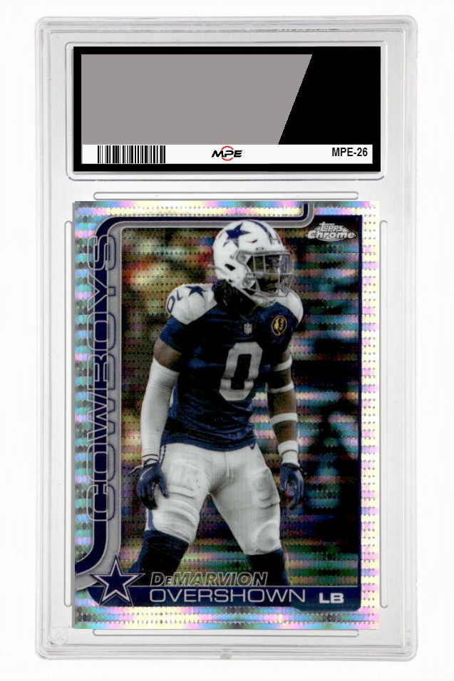 2025 TOPPS CHROME Pulsar Refractor #78 DEMARVION OVERSHOWN MPE 9 MINT — graded card up for auction