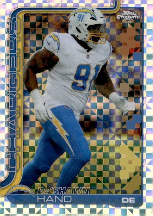 2025 Topps Chrome Da'Shawn Hand graded slab