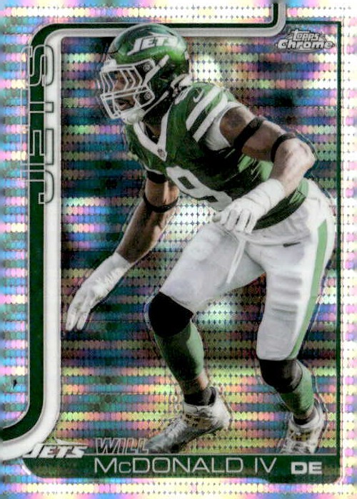 2025 Topps Chrome Will McDonald IV graded slab