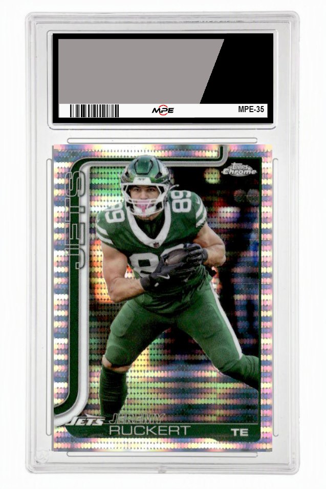 2025 TOPPS CHROME PULSAR REFRACTOR #239 JEREMY RUCKERT MPE 9.5 MINT+ — graded card up for auction