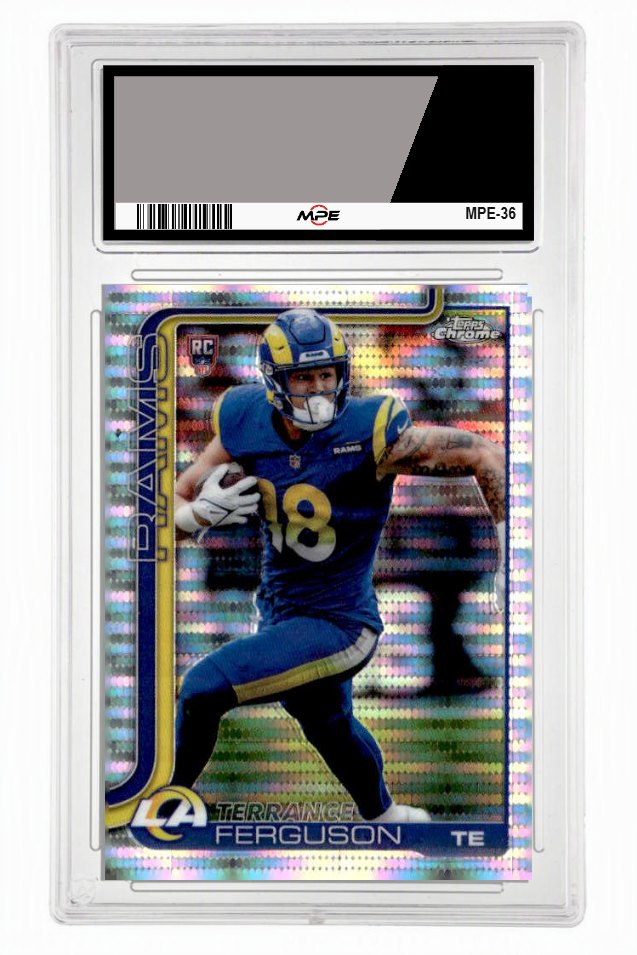 2025 TOPPS CHROME PULSAR REFRACTOR #335 TERRANCE FERGUSON MPE 9 MINT — graded card up for auction