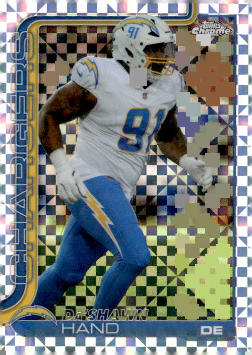 2025 Topps Chrome Da'Shawn Hand graded slab
