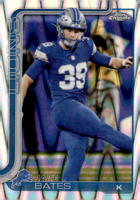 2025 Topps Chrome Jake Bates graded slab
