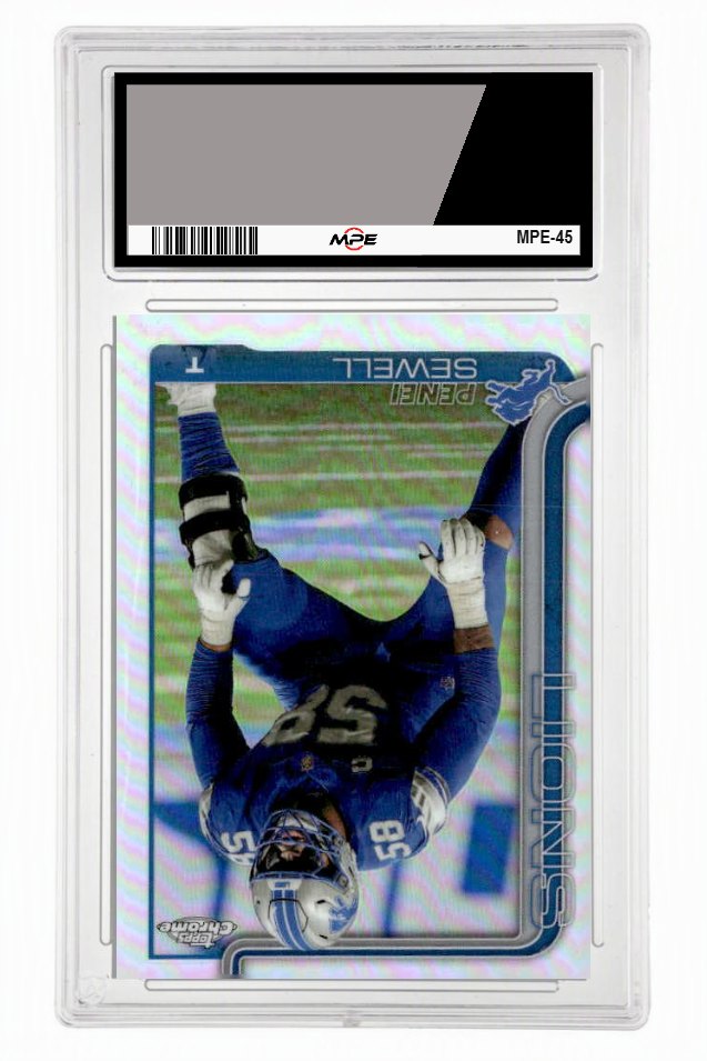 2025 TOPPS CHROME REFRACTOR #99 PENEI SEWELL MPE 10 GEM/MT — graded card up for auction