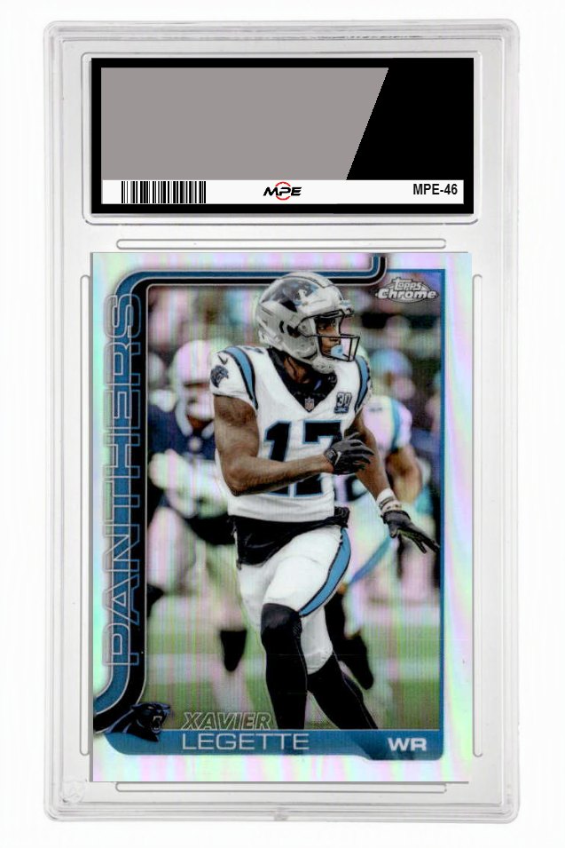 2025 TOPPS CHROME REFRACTOR #38 XAVIER LEGETTE MPE 9 MINT — graded card up for auction