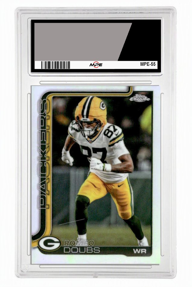 2025 TOPPS CHROME REFRACTOR #106 ROMEO DOUBS MPE 10 GEM/MT — graded card up for auction