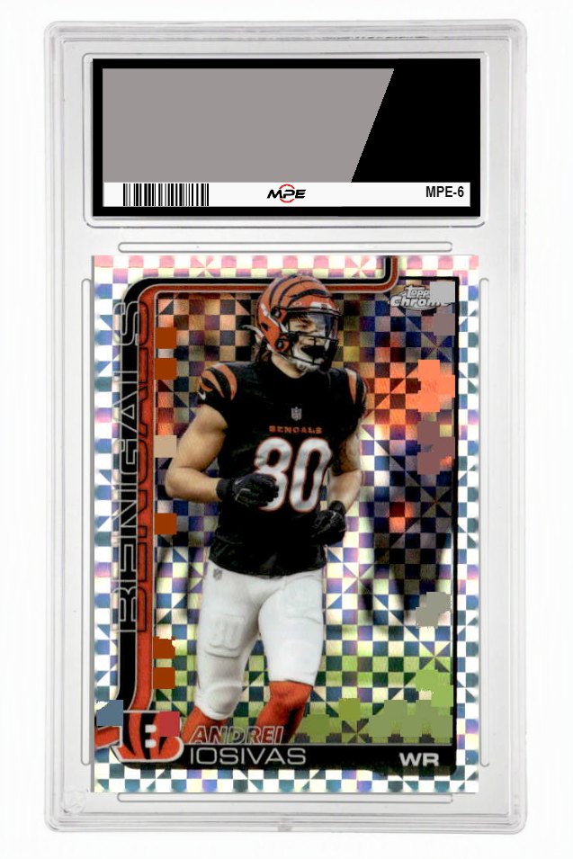 2025 TOPPS CHROME XFRACTOR #60 ANDREI IOSIVAS MPE 9 MINT — graded card up for auction