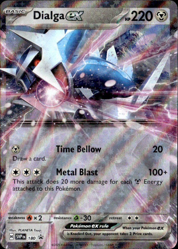 2022 Pokemon Scarlet And Violet Dialga Ex graded slab