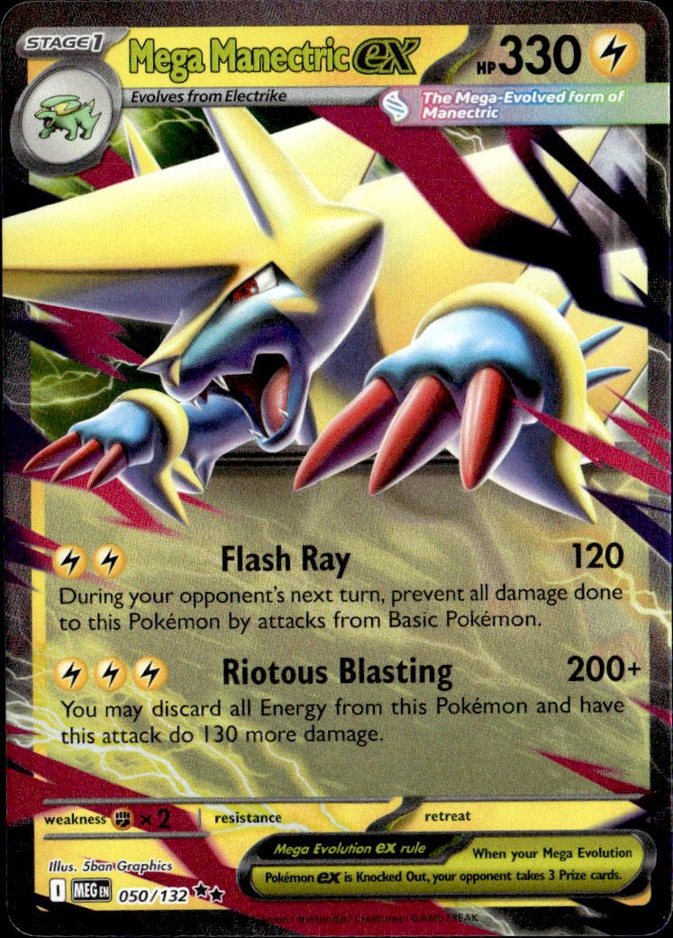Mega Manectric EX graded slab