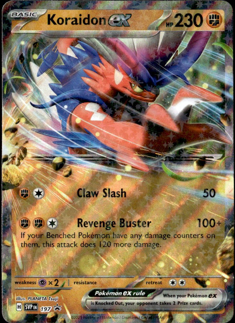2022 Pokemon Scarlet And Violet Koraidon Ex graded slab