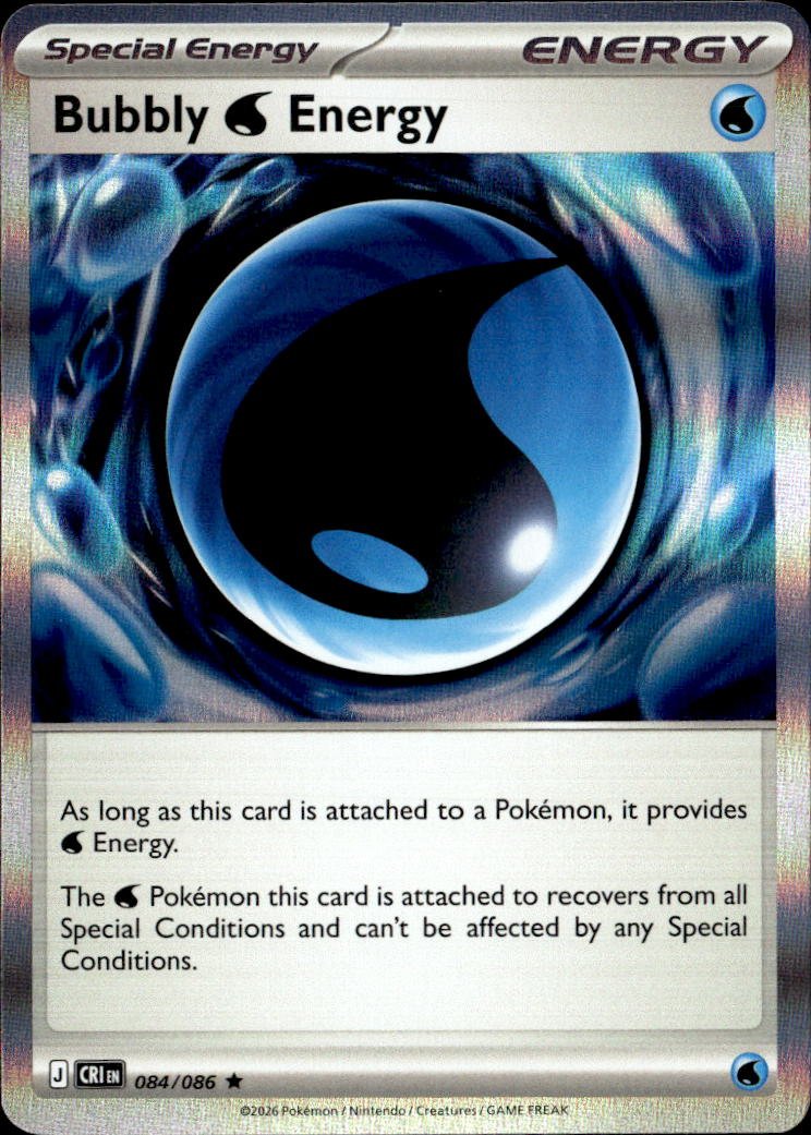 2026 Pokemon Mega Evolution Bubbly Energy graded slab