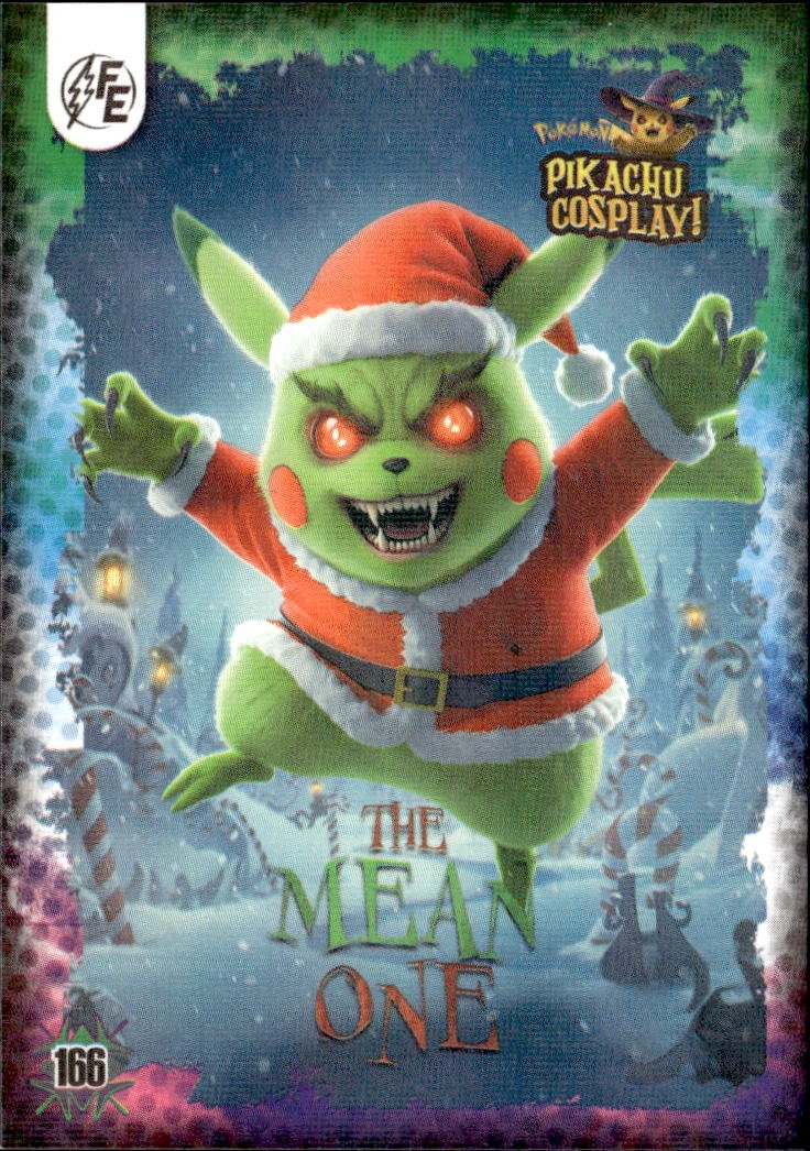 2025 Pikachu Cosplay! Grinch Pikachu graded slab