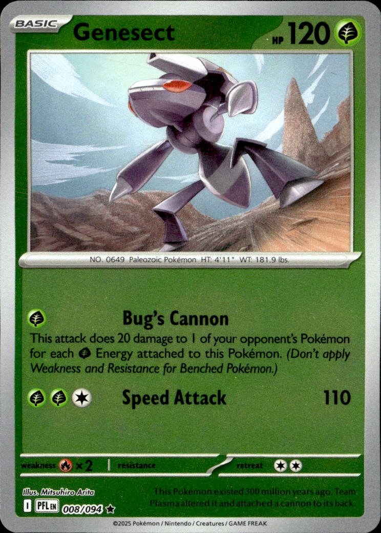 Genesect graded slab