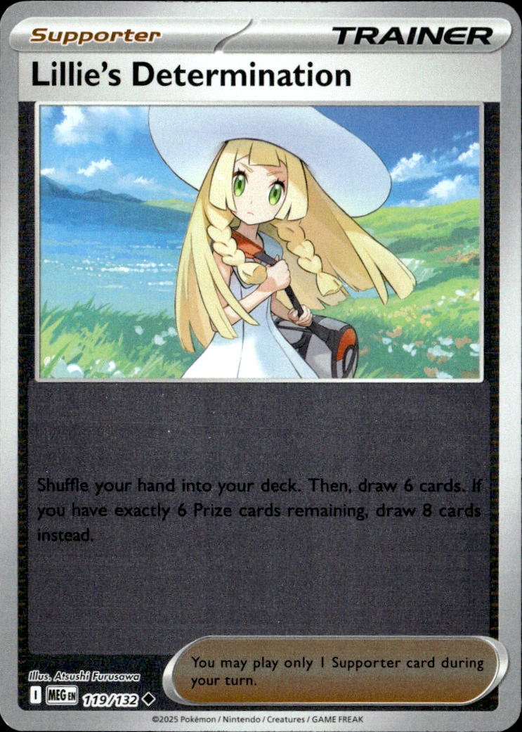2025 Pokemon Mega Evolution Lillie'S Determination graded slab