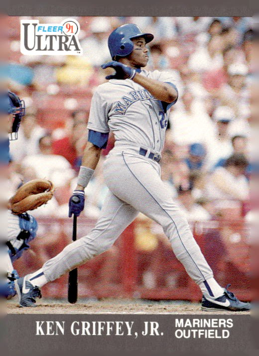 1991 Fleer Ultra Ken Griffey Jr. graded slab