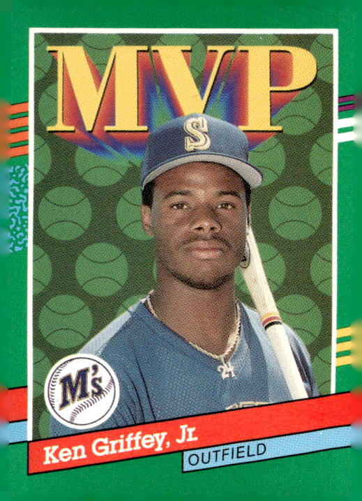 1991 Leaf Ken Griffey Jr graded slab
