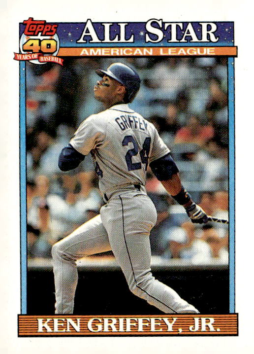 1991 Topps Ken Griffey Jr. graded slab