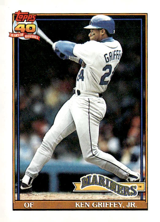 1991 Topps Ken Griffey, Jr. graded slab