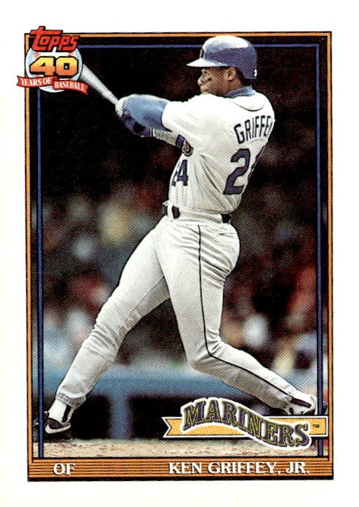 1991 Topps Ken Griffey, Jr. graded slab