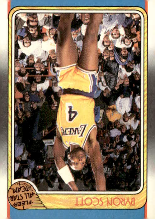 1988 Fleer Byron Scott graded slab