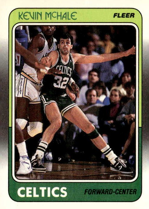 1988 Fleer Kevin McHale graded slab