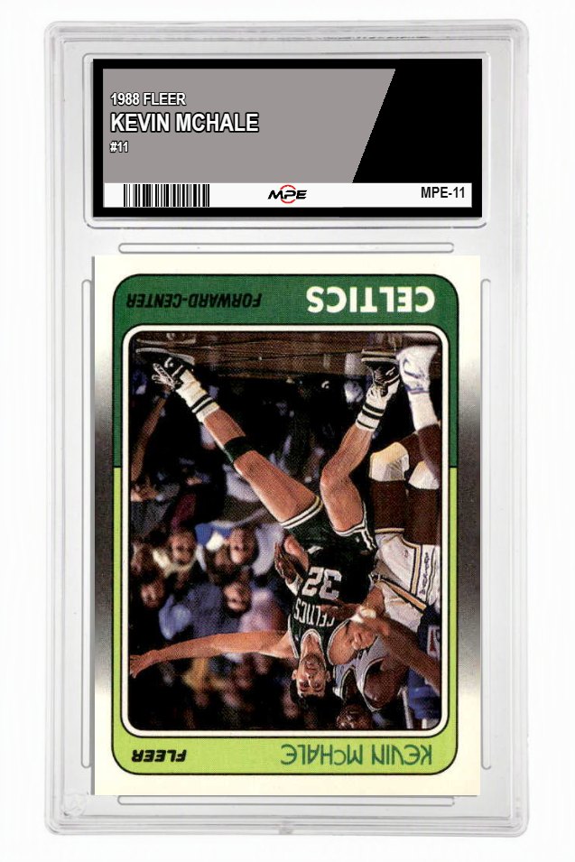 1988 FLEER #11 KEVIN MCHALE MPE 6 EX/MT — graded card up for auction