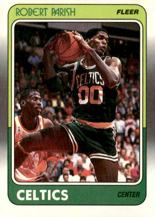1988 Fleer Robert Parish graded slab