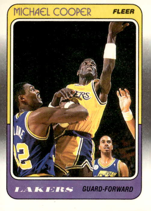 1988 Fleer Michael Cooper graded slab