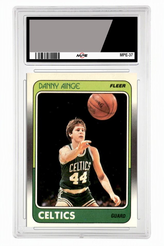 1988 FLEER #8 DANNY AINGE MPE 7 NM — graded card up for auction