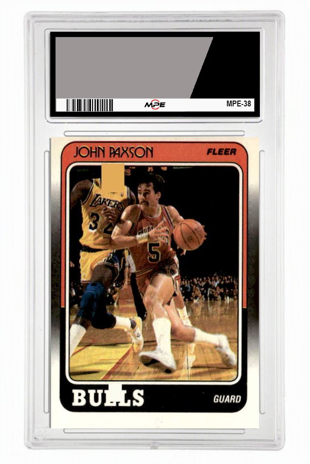 1988 FLEER #19 JOHN PAXSON MPE 6 EX/MT — graded card up for auction