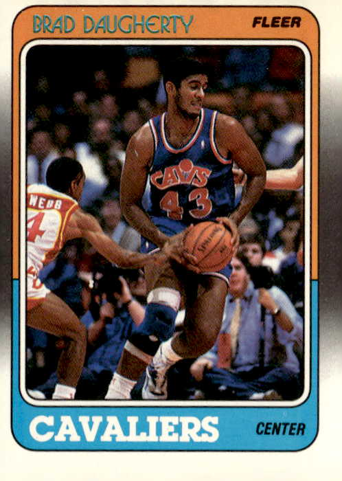 1988 Fleer Brad Daugherty graded slab