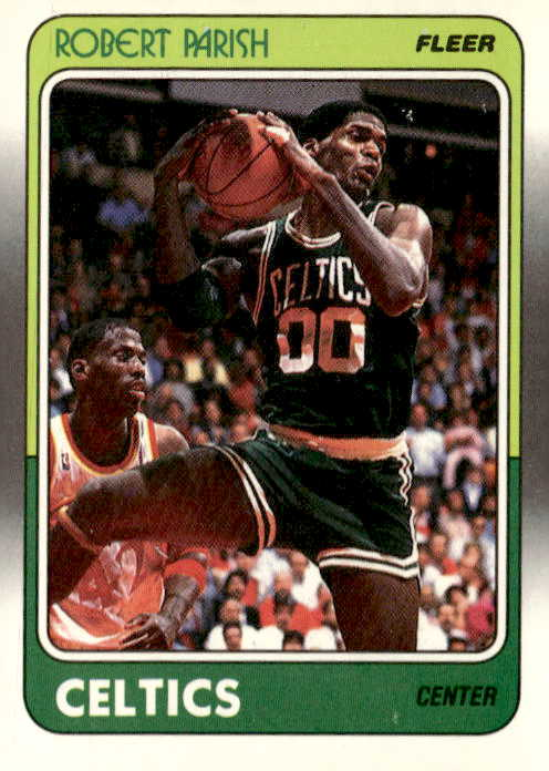 1988 Fleer Robert Parish graded slab