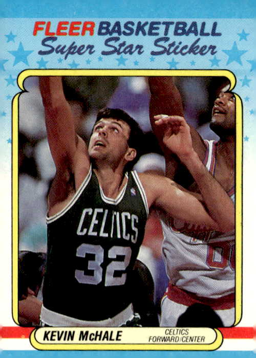 1988 Fleer Kevin McHale graded slab