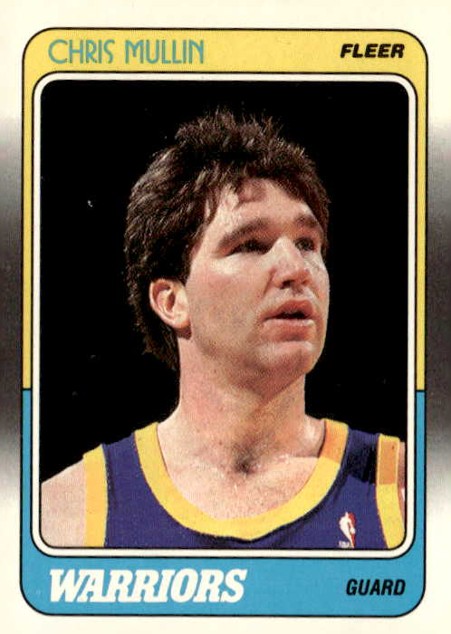 1988 Fleer Chris Mullin graded slab