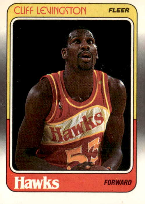 1988 Fleer Cliff Levingston graded slab